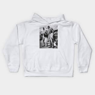 BLACKOUT- Stacey Augmon and Larry Johnson vintage Kids Hoodie